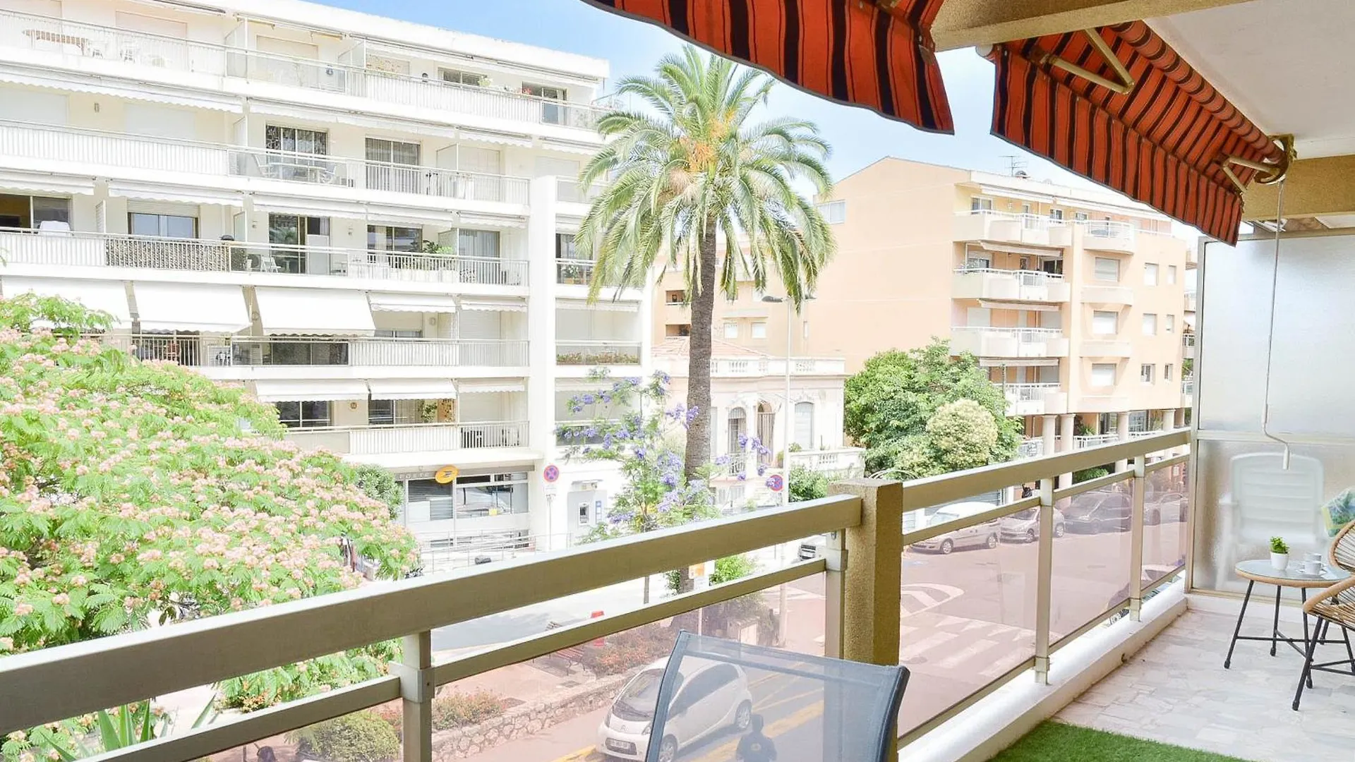 Palm Beach Studio With Terrace 150M From Beaches Cannes