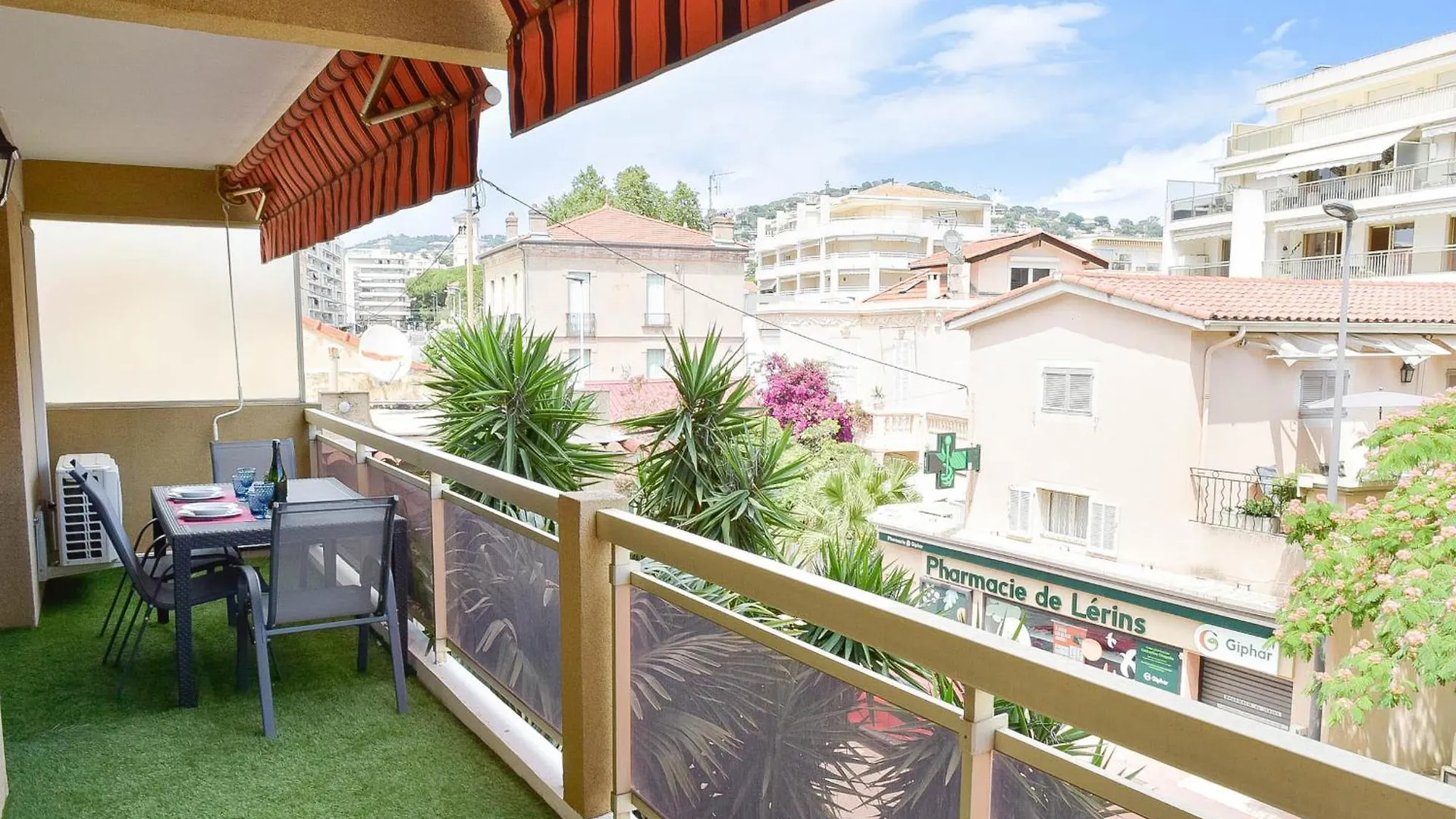 Palm Beach Studio With Terrace 150M From Beaches Cannes